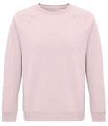 SOL'S Unisex Space Organic Raglan Sweatshirt | Pale Pink