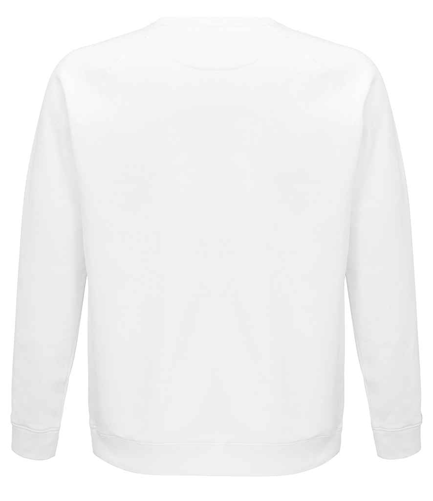 SOL'S Unisex Space Organic Raglan Sweatshirt | White