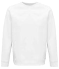 SOL'S Unisex Space Organic Raglan Sweatshirt | White
