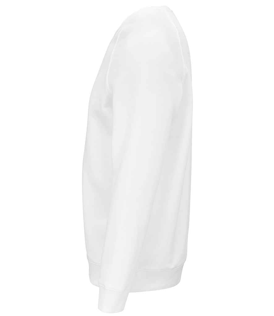 SOL'S Unisex Space Organic Raglan Sweatshirt | White