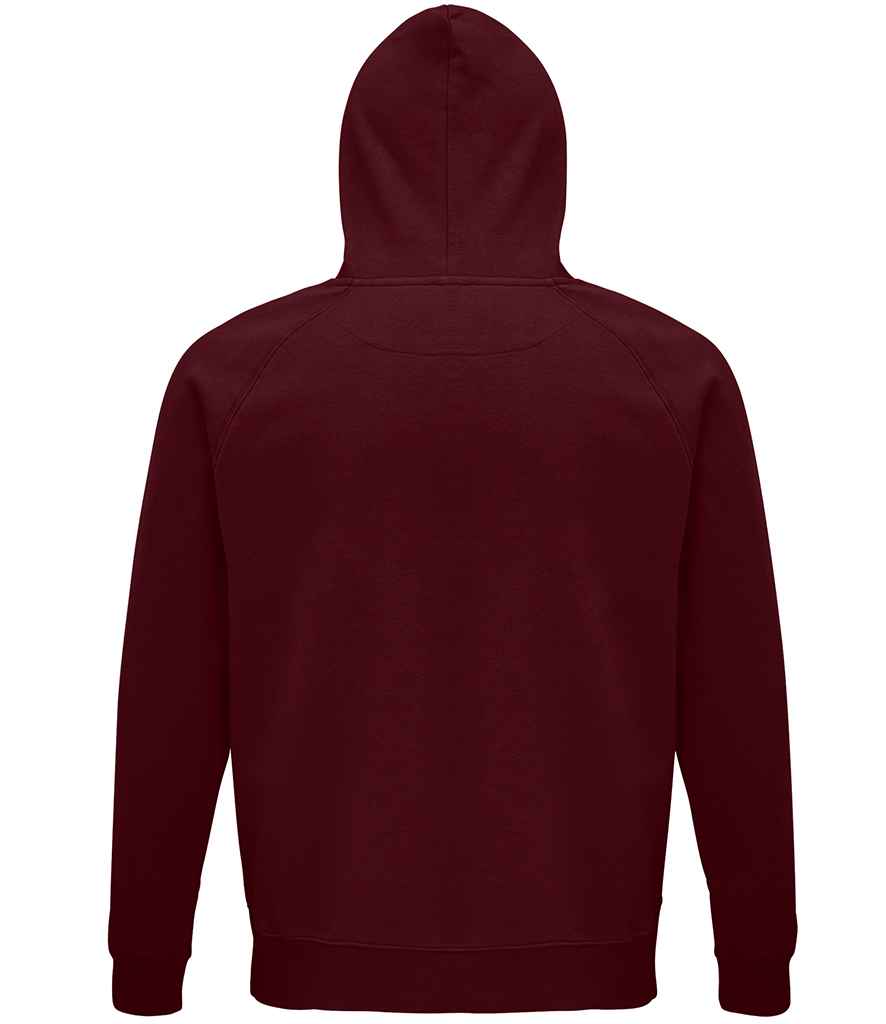 SOL'S Unisex Stellar Organic Hoodie | Burgundy