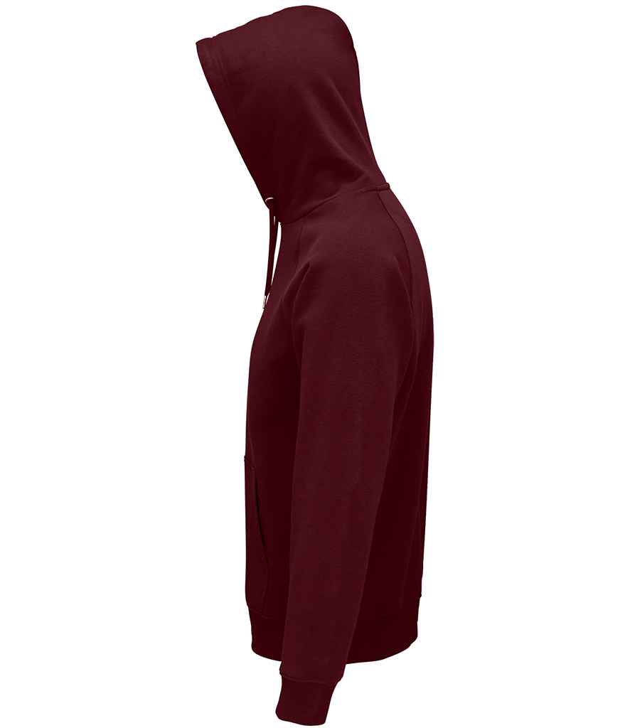 SOL'S Unisex Stellar Organic Hoodie | Burgundy