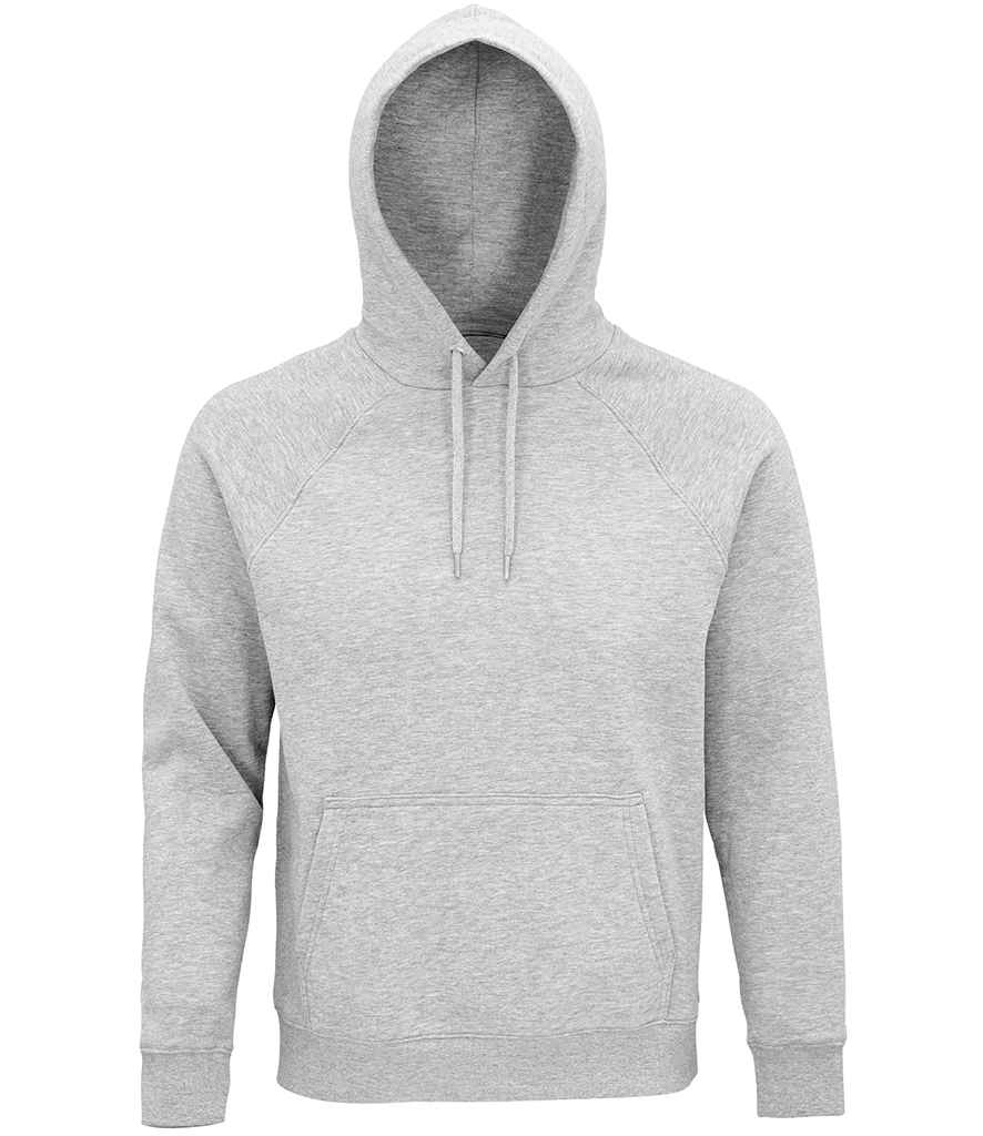 SOL'S Unisex Stellar Organic Hoodie | Grey Marl