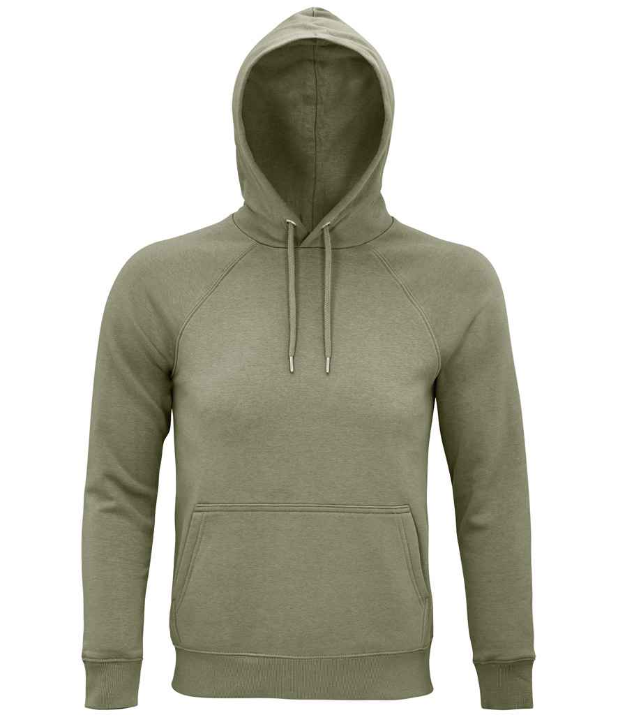 SOL'S Unisex Stellar Organic Hoodie | Khaki