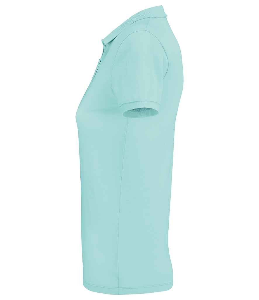 SOL'S Ladies Planet Organic Piqué Polo Shirt | Arctic Blue