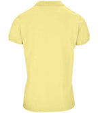 SOL'S Ladies Planet Organic Piqué Polo Shirt | Light Yellow
