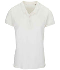 SOL'S Ladies Planet Organic Piqué Polo Shirt | Off White