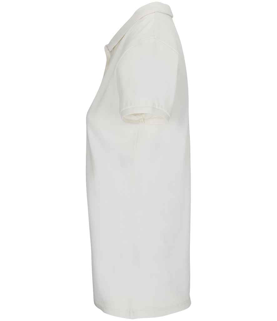 SOL'S Ladies Planet Organic Piqué Polo Shirt | Off White