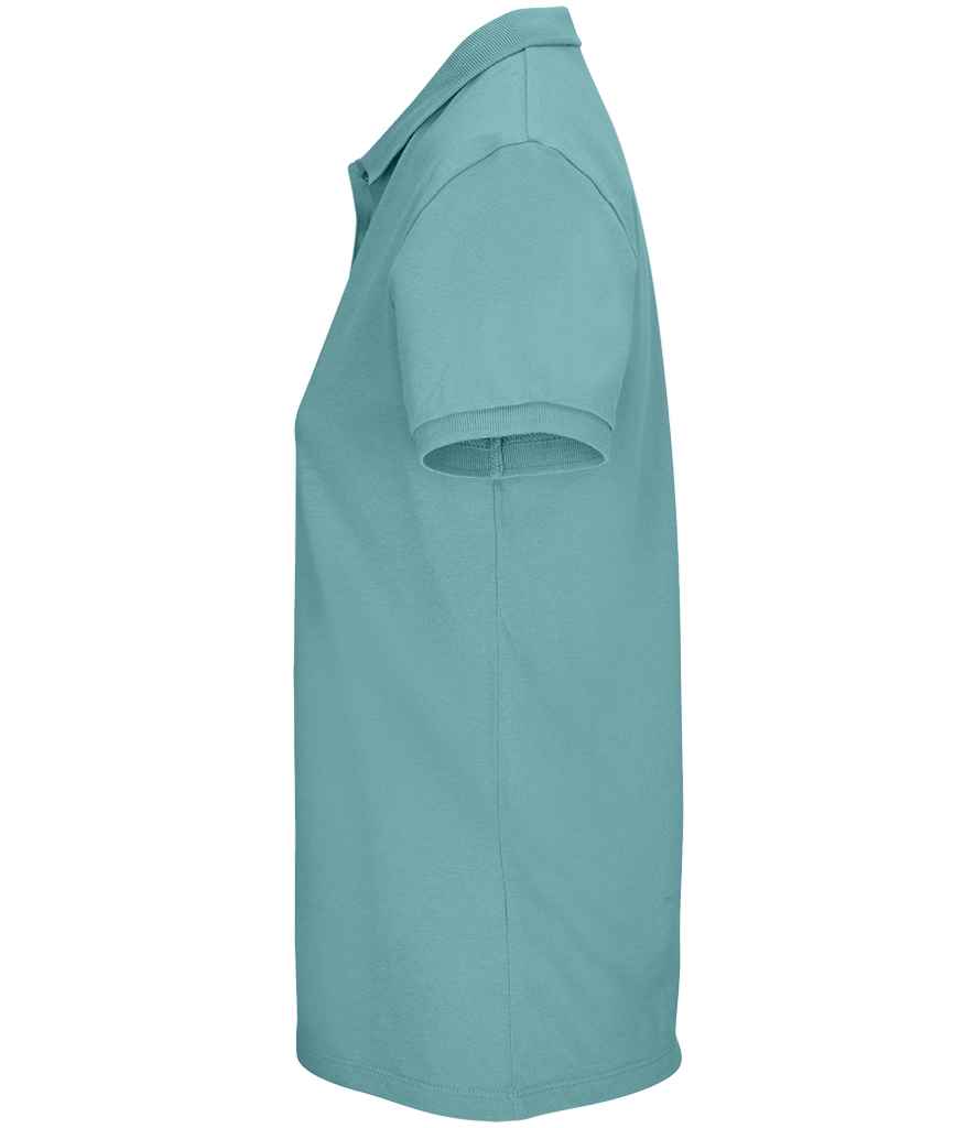 SOL'S Ladies Planet Organic Piqué Polo Shirt | Pool Blue