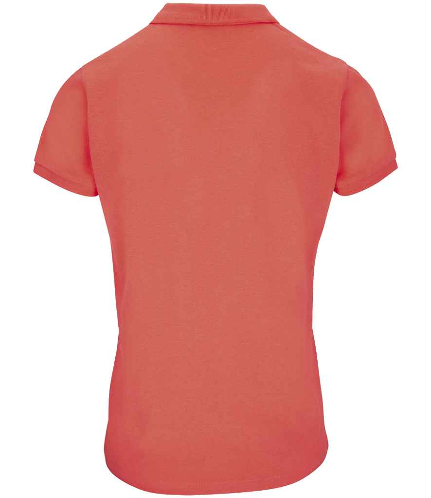 SOL'S Ladies Planet Organic Piqué Polo Shirt | Pop Orange