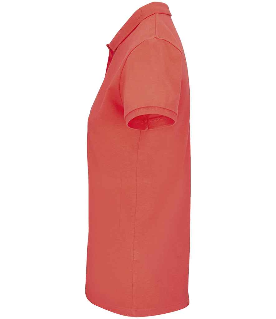 SOL'S Ladies Planet Organic Piqué Polo Shirt | Pop Orange