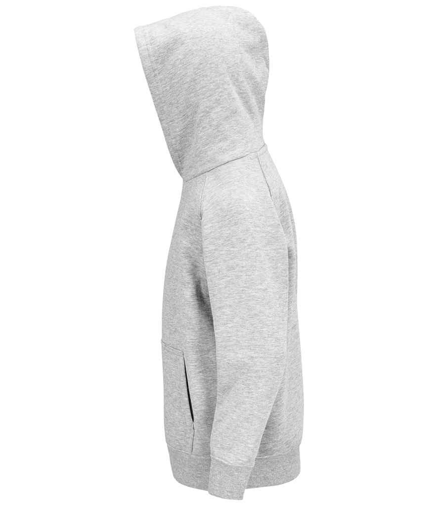 SOL'S Kids Stellar Organic Hoodie | Grey Marl