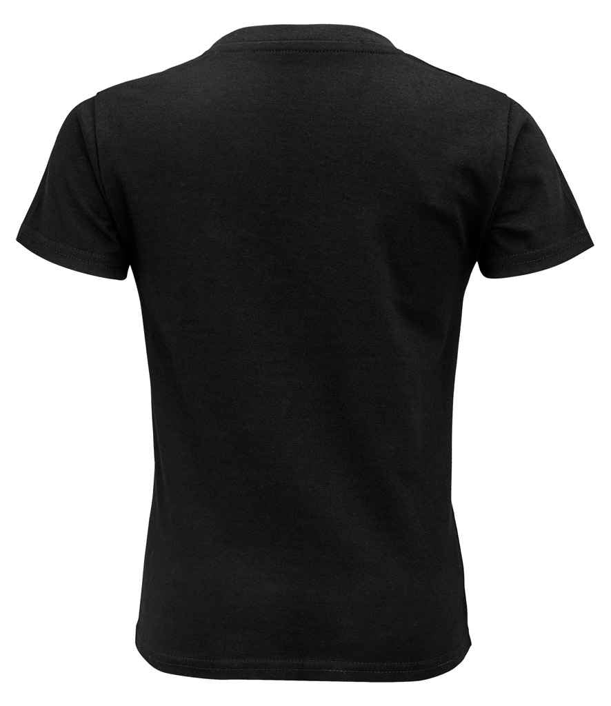 SOL'S Kids Pioneer Organic T-Shirt | Deep Black