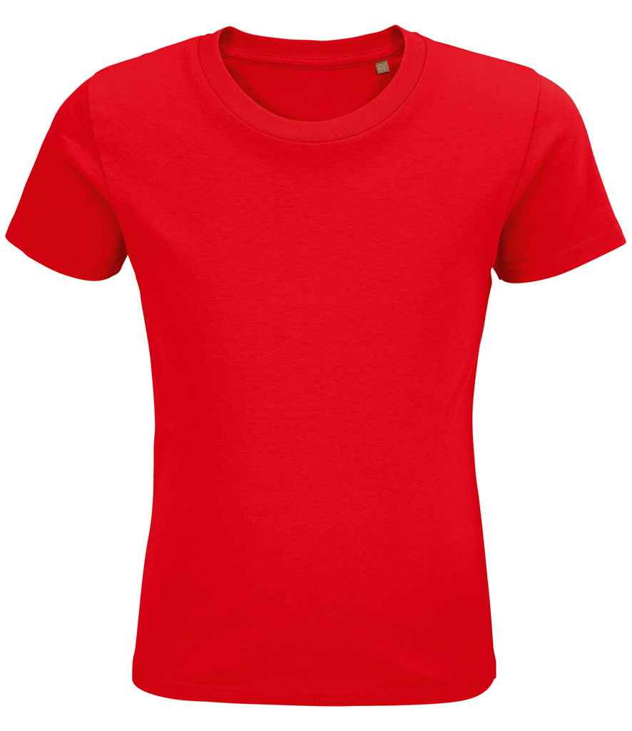 SOL'S Kids Pioneer Organic T-Shirt | Red