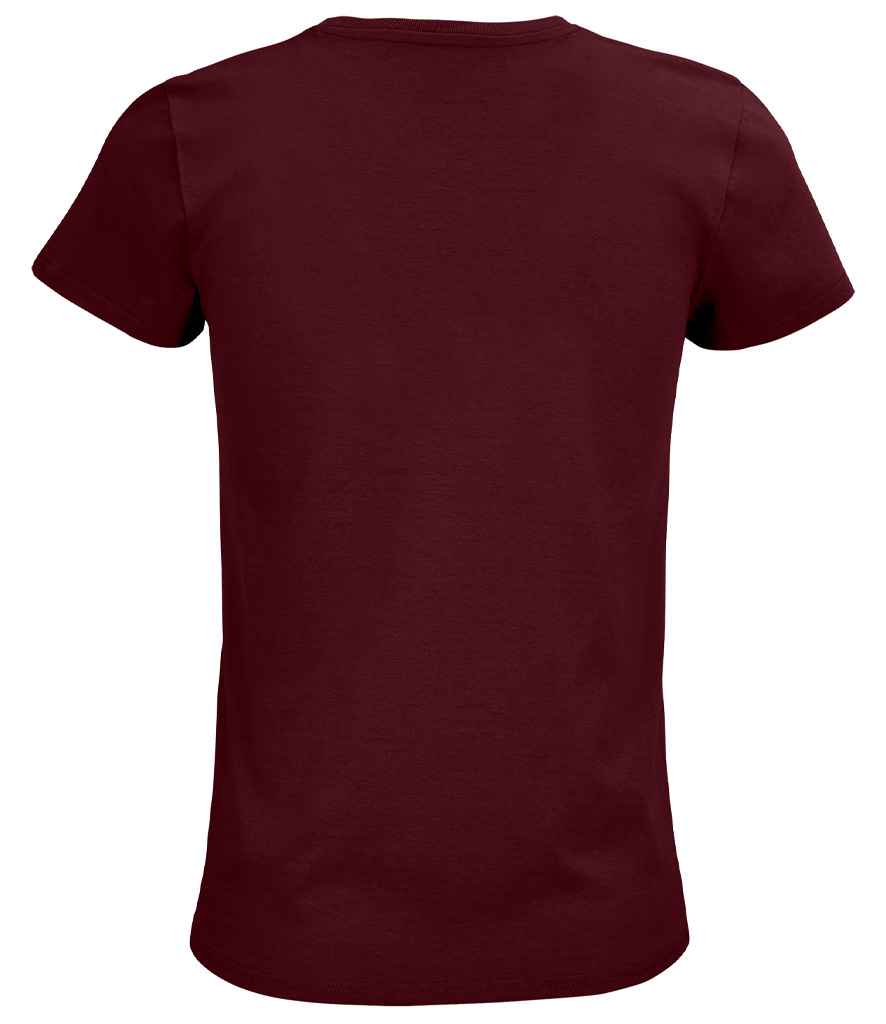 SOL'S Ladies Pioneer Organic T-Shirt | Burgundy