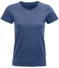 SOL'S Ladies Pioneer Organic T-Shirt | Denim