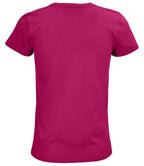 SOL'S Ladies Pioneer Organic T-Shirt | Fuchsia