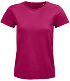 SOL'S Ladies Pioneer Organic T-Shirt | Fuchsia