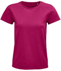SOL'S Ladies Pioneer Organic T-Shirt | Fuchsia
