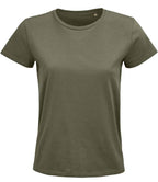 SOL'S Ladies Pioneer Organic T-Shirt | Khaki