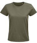SOL'S Ladies Pioneer Organic T-Shirt | Khaki