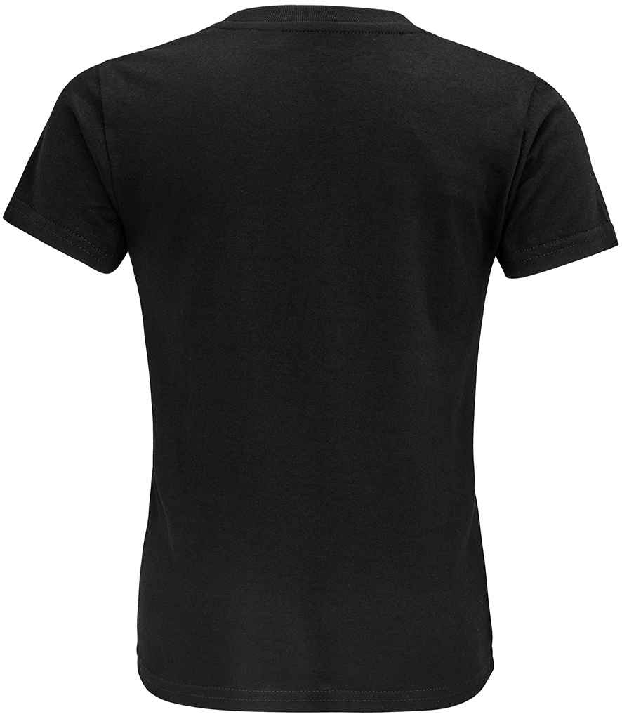 SOL'S Kids Crusader Organic T-Shirt | Deep Black