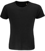 SOL'S Kids Crusader Organic T-Shirt | Deep Black