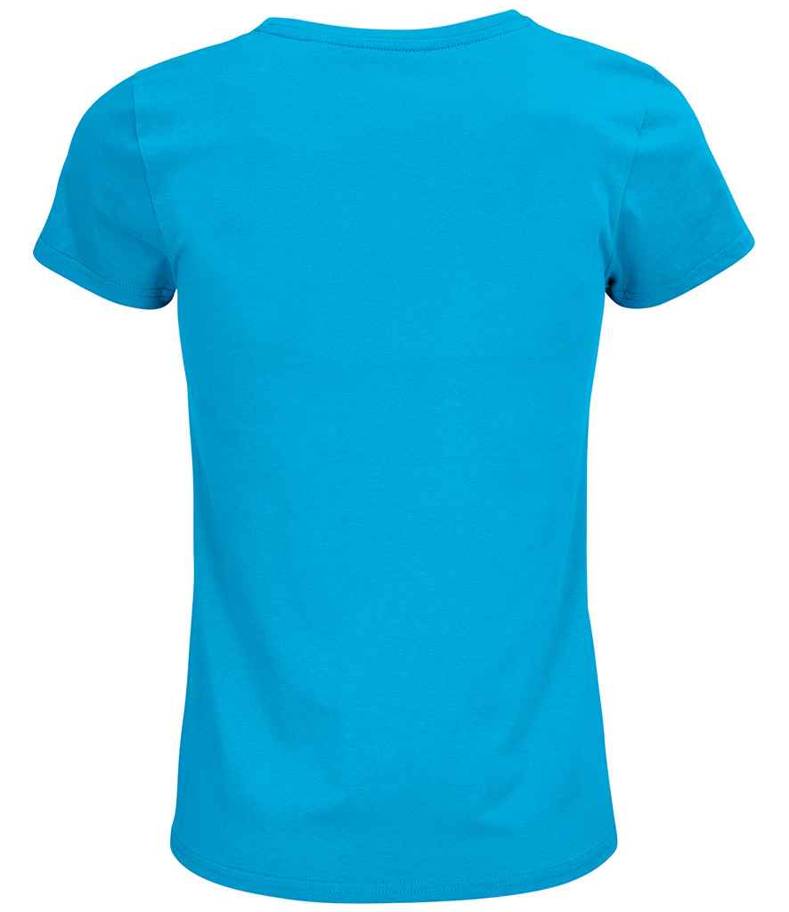 SOL'S Ladies Crusader Organic T-Shirt | Aqua