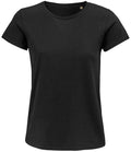 SOL'S Ladies Crusader Organic T-Shirt | Deep Black