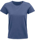 SOL'S Ladies Crusader Organic T-Shirt | Denim