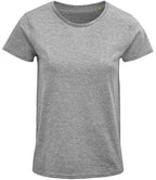 SOL'S Ladies Crusader Organic T-Shirt | Grey Marl