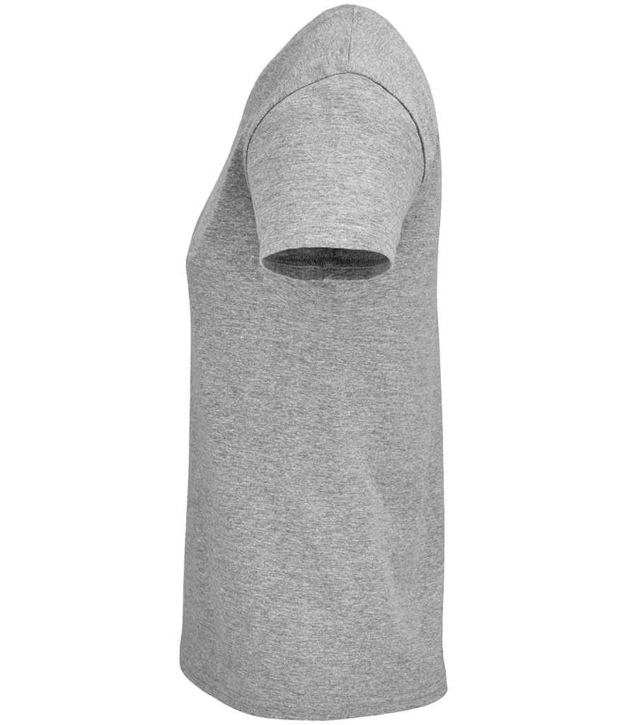 SOL'S Ladies Crusader Organic T-Shirt | Grey Marl