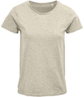 SOL'S Ladies Crusader Organic T-Shirt | Heather Beige