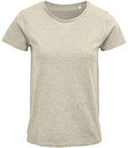 SOL'S Ladies Crusader Organic T-Shirt | Heather Beige