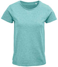 SOL'S Ladies Crusader Organic T-Shirt | Heather Light Green