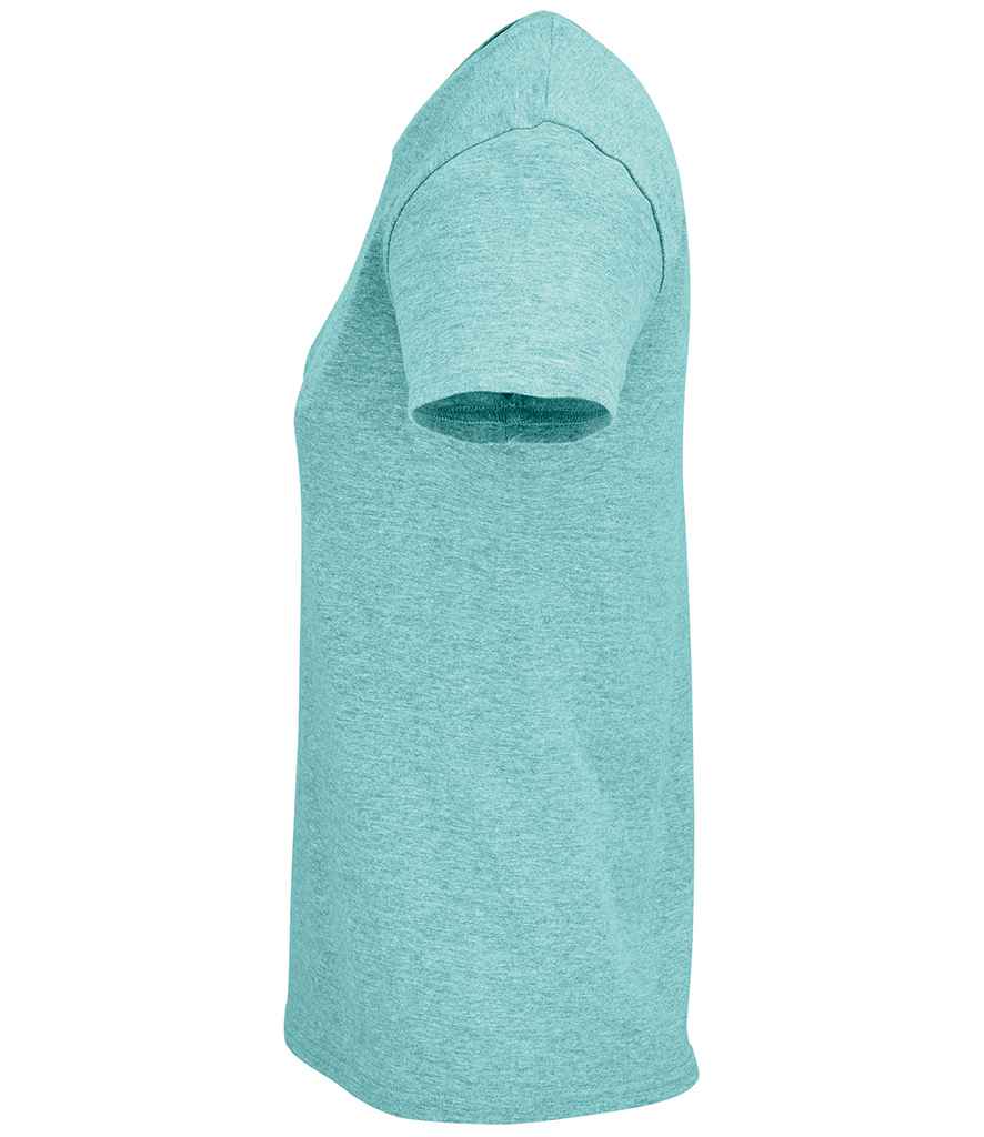 SOL'S Ladies Crusader Organic T-Shirt | Heather Light Green