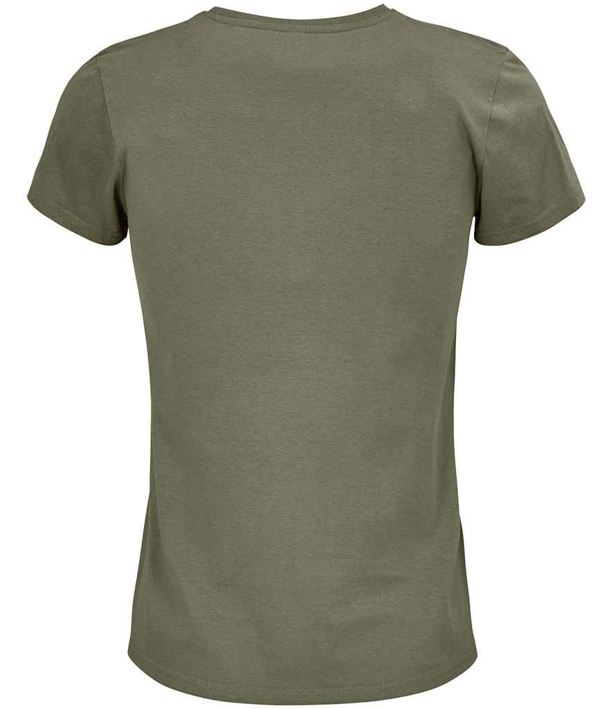 SOL'S Ladies Crusader Organic T-Shirt | Khaki