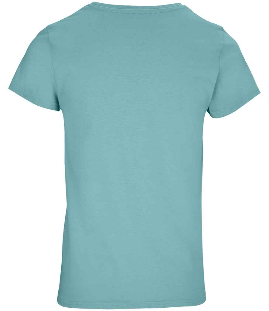 SOL'S Ladies Crusader Organic T-Shirt | Pool Blue