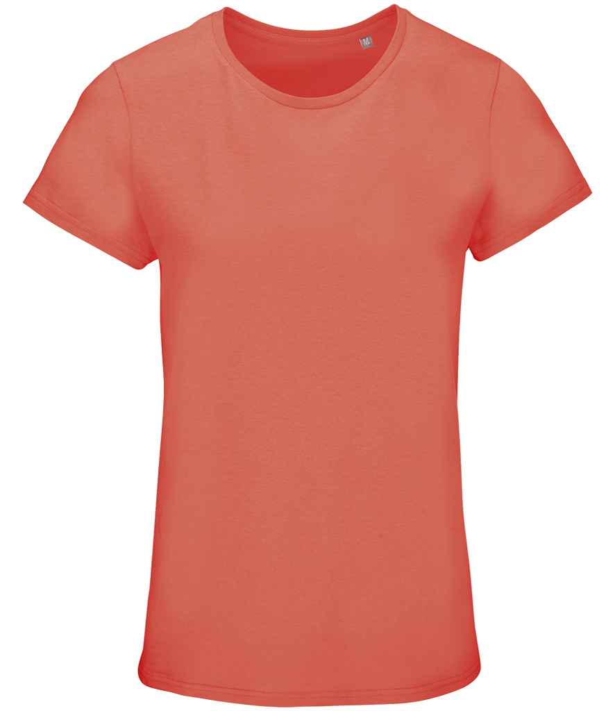 SOL'S Ladies Crusader Organic T-Shirt | Pop Orange