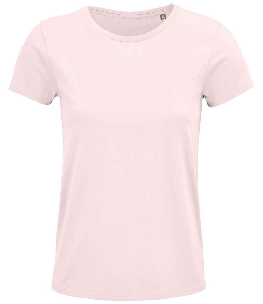 SOL'S Ladies Crusader Organic T-Shirt | Pale Pink