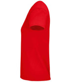 SOL'S Ladies Crusader Organic T-Shirt | Red