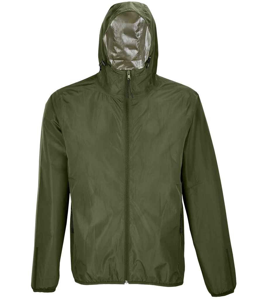 NEOBLU Unisex Andrea Waterproof Windbreaker Jacket with Lightweight, Durable Design