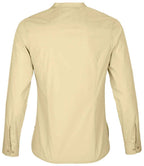 NEOBLU Ladies Bart Mao Collar Long Sleeve Poplin Shirt Soft and Stylish for Every Occasion