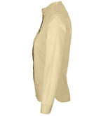 NEOBLU Ladies Bart Mao Collar Long Sleeve Poplin Shirt Soft and Stylish for Every Occasion