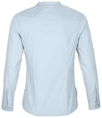 NEOBLU Ladies Bart Mao Collar Long Sleeve Poplin Shirt Soft and Stylish for Every Occasion