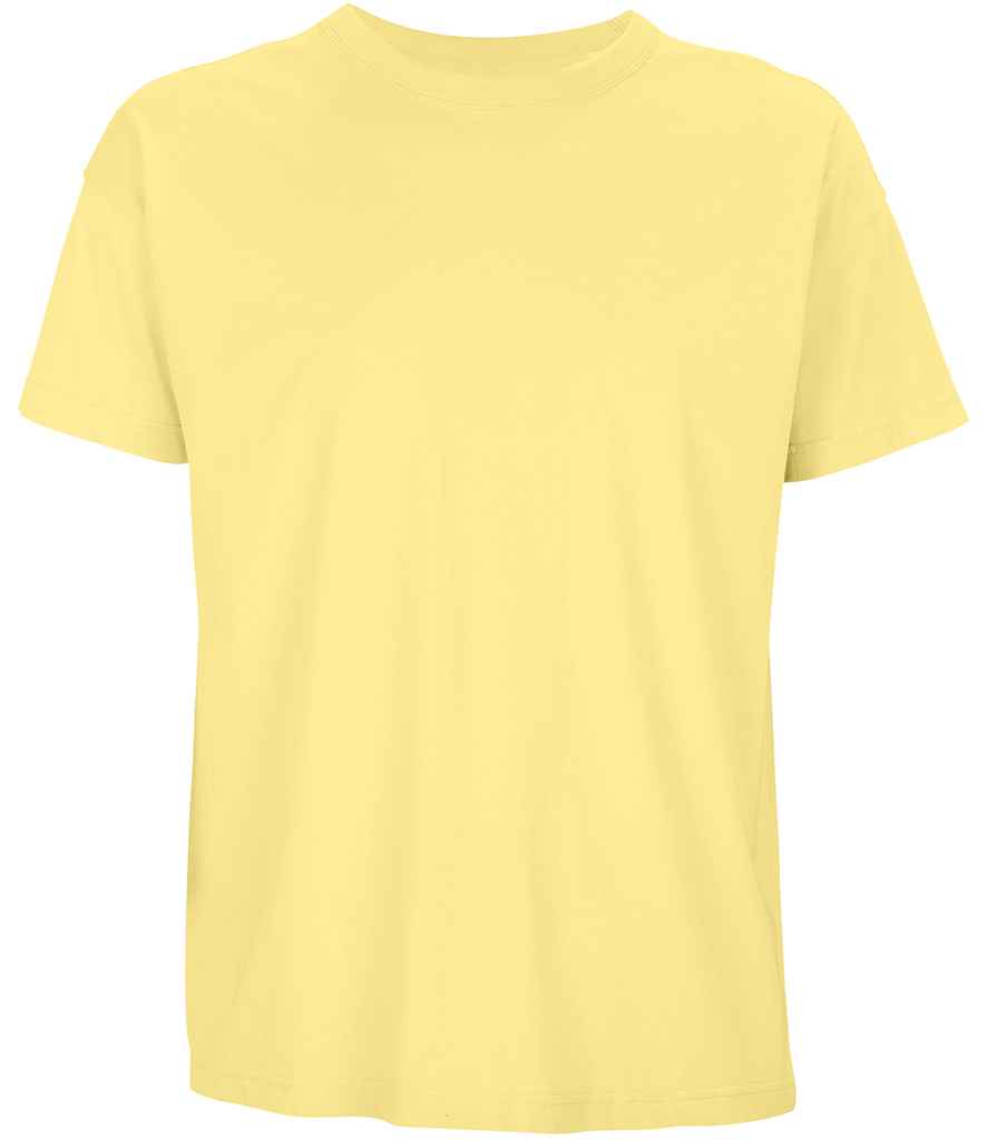 SOL'S Boxy Oversized Organic T-Shirt | Light Yellow