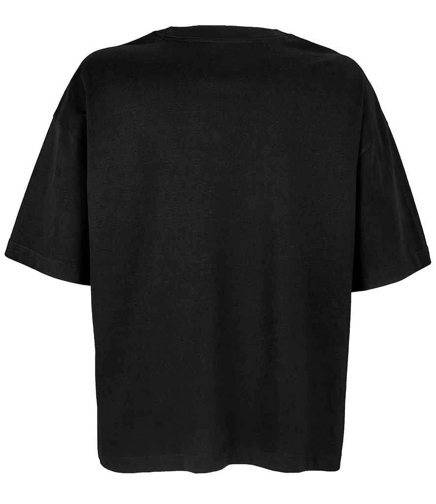 SOL'S Ladies Boxy Oversized Organic T-Shirt | Deep Black