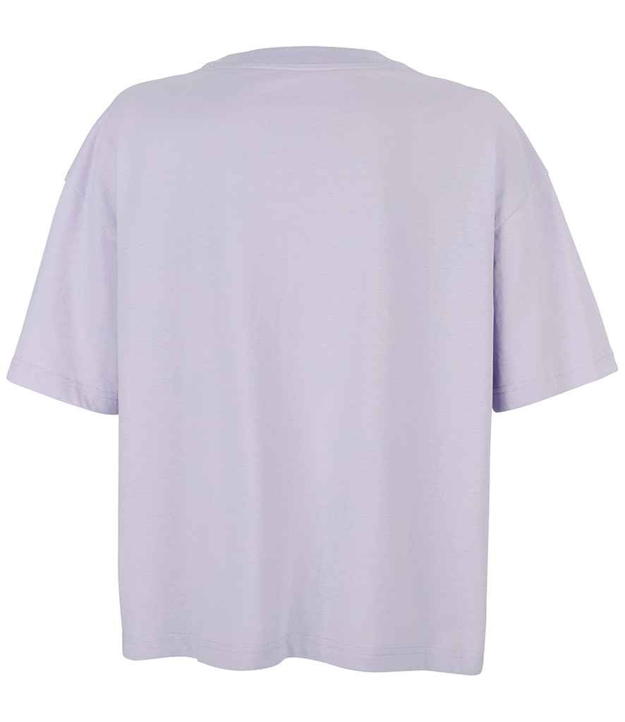 SOL'S Ladies Boxy Oversized Organic T-Shirt | Lilac