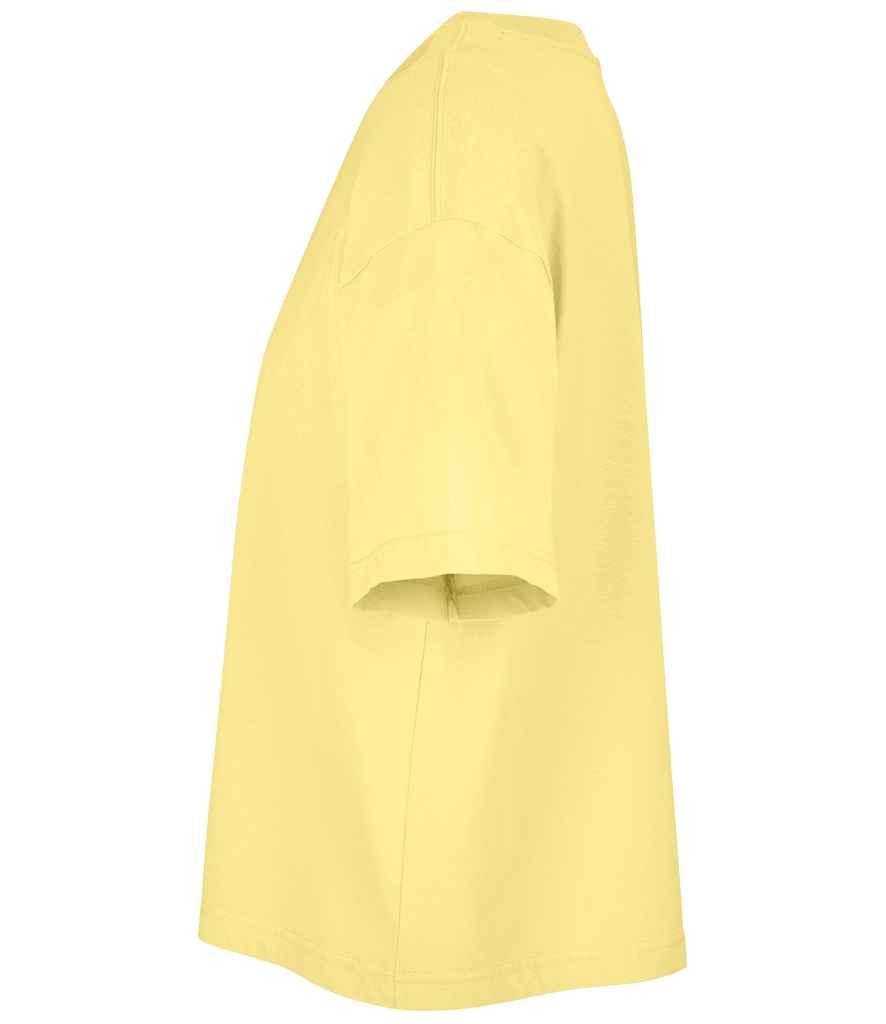 SOL'S Ladies Boxy Oversized Organic T-Shirt | Light Yellow