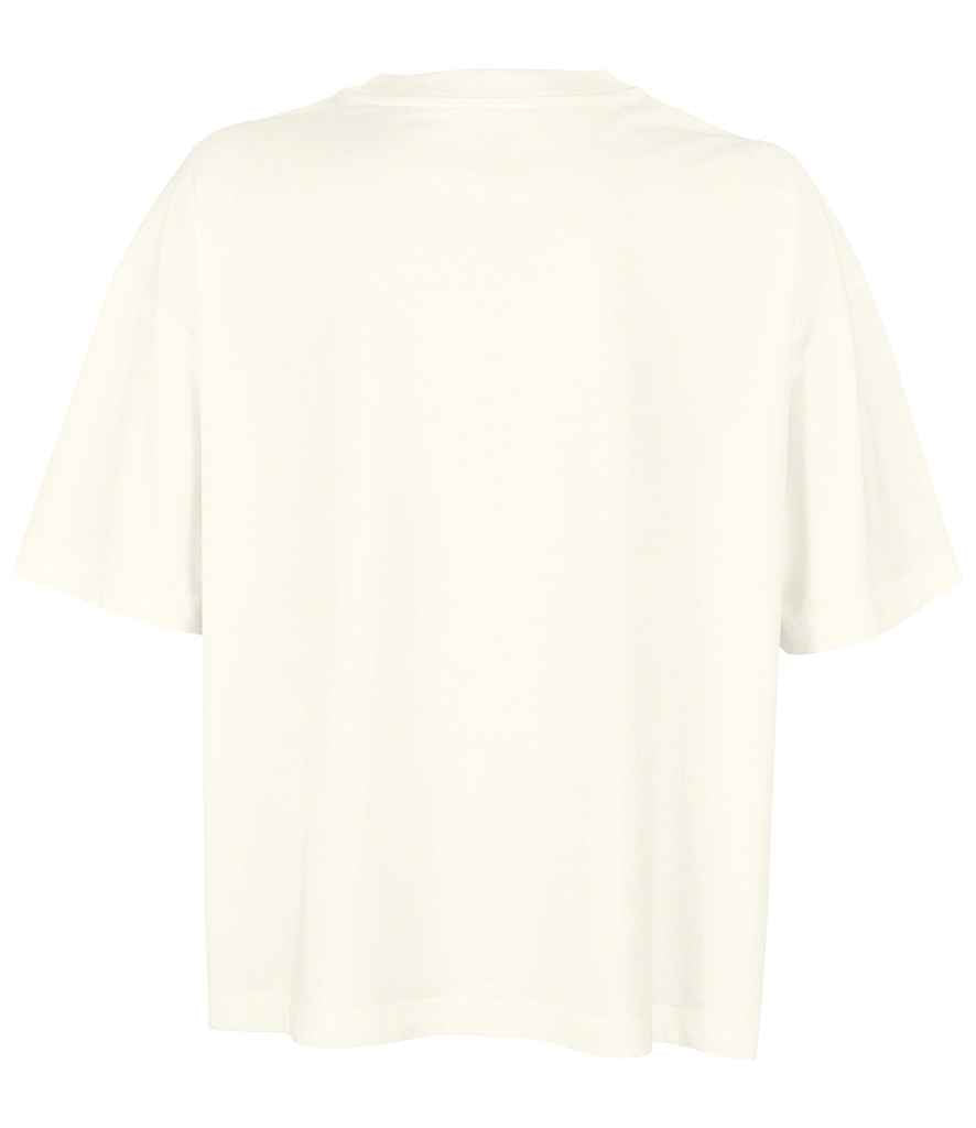 SOL'S Ladies Boxy Oversized Organic T-Shirt | Off White